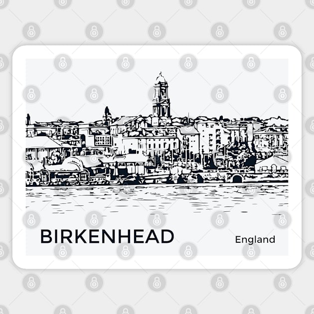 Birkenhead England Sticker by Lakeric